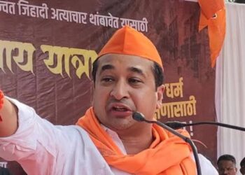 Nitesh Rane Sparks Burkha Controversy, Demands Ban at Examination Centers