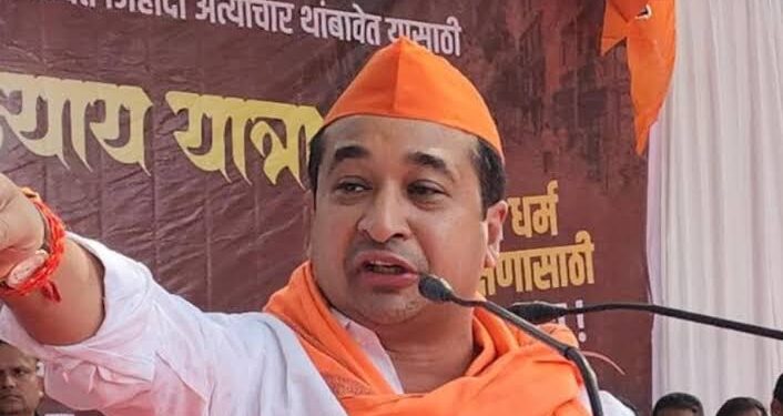 Nitesh Rane Sparks Burkha Controversy, Demands Ban at Examination Centers