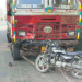 Motorcyclist Injured in Collision with Truck at Dehu Road