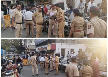 Pune Police Conducts Citywide Blockade, Fines Over 1,500 Violators and Seizes 371 Vehicles