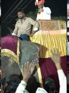 NCP MLA Shankar Mandekar’s Elephant Procession in Mulshi Sparks Legal Action for Wildlife Law Violation