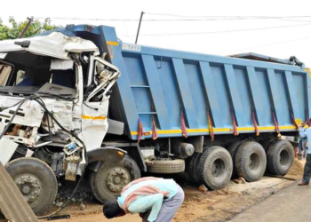Dumper Collision Claims Life of Passenger on Talwade-Mahalunge Road