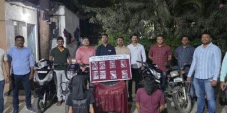 Pune Crime Branch Busts Burglary and Vehicle Theft Gang