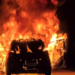 Burning Car at Dapodi Chowk, Sudden Fire in a Moving Vehicle