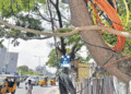Retired Police Officer Injured After Cable Hanging from Tree Causes Accident in Pune