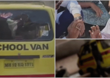 Van Driver Accused of Misconduct with Minor Girls Caught by ActivistsHanded Over to Police