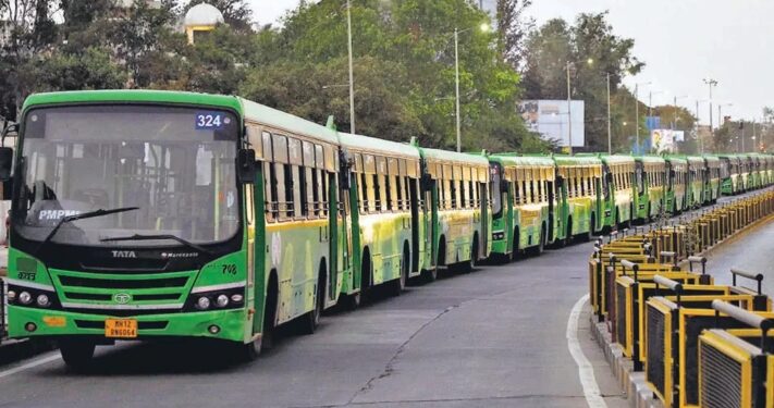 PMPML Takes Action Against Traffic Rule Violations by Bus Drivers and Conductors
