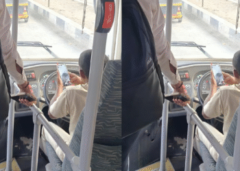 PMPML Driver Spotted Using Phone While Driving Sparks Outrage on Social Media