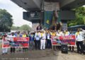 AAP Stages Protest Against PMPML Fare Hike in Pune