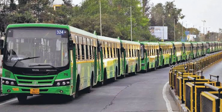PMPML Warns Rash Bus DriversSuspension for Violating Traffic Rules