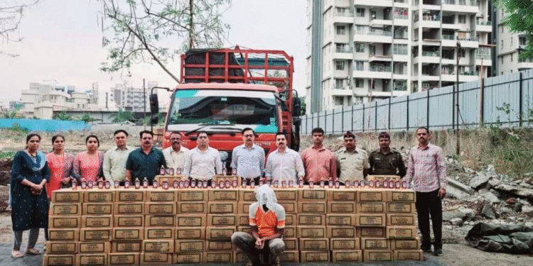Inter-State Racket Smuggling Counterfeit Whisky Busted by Pune Excise Department