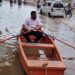 Heavy Pre-Monsoon Rains Cause Waterlogging in Pune Sharad Pawar Faction Leader Stages Boat Protest
