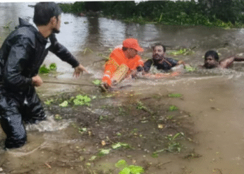 NDRF Rescues Devotee Swept Away in Indrayani River During Alandi Palkhi Procession
