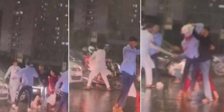 Rain-Soaked Brawl at Punes Kharadi IT Park Sparks Public Outcry Over Safety Concerns
