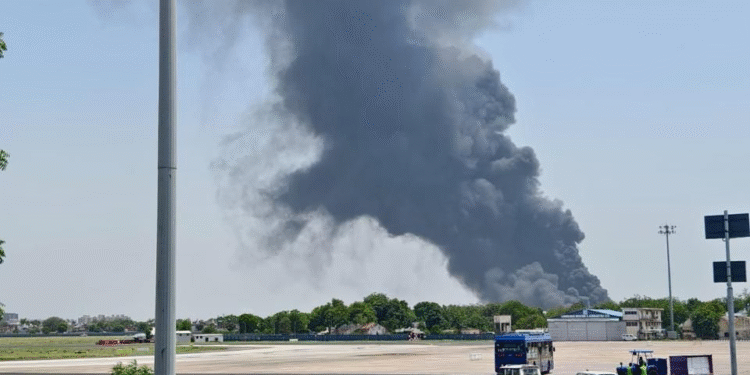 Air India Plane Crashes Near Ahmedabad; 242 Passengers Feared Dead