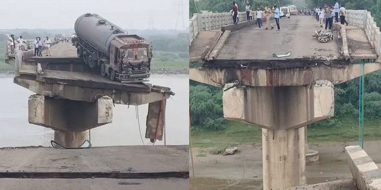 Tragedy in Vadodara Nine Dead as 45-Year-Old Gambhira Bridge Collapses Over Mahisagar River