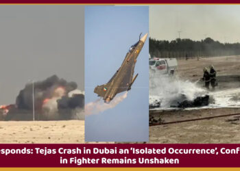 Tejas Crash in Dubai