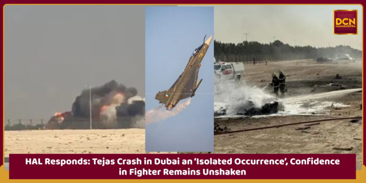 Tejas Crash in Dubai