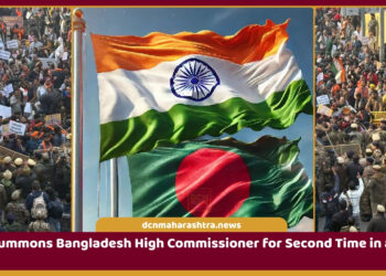 India and Bangladesh flags amid rising diplomatic tensions over envoy summons