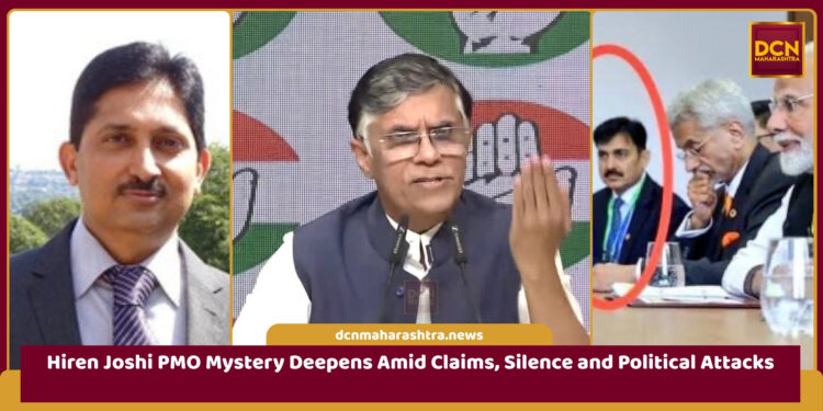 Hiren Joshi PMO controversy and political allegations