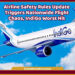 Airline Safety Rules Update causing delays and cancellations at IndiGo counters
