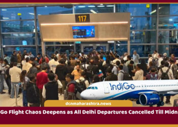 IndiGo Flight Chaos at Delhi airport with stranded passengers