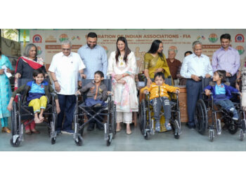 Joy of Giving : Wheelchair Donation Drive for Differently-Abled Children