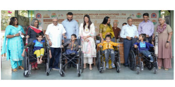 Joy of Giving : Wheelchair Donation Drive for Differently-Abled Children