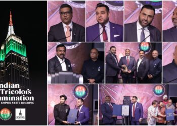 Tricolor Illuminates Empire State as FIA Honors India-US Milestones